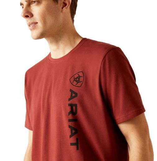 Ariat Mens Vertical Logo Tshirt