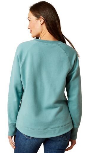 Ariat Womens Benicia Sweatshirt Arctic