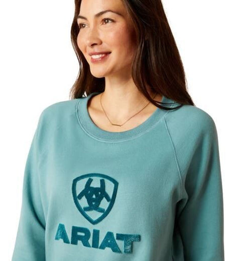 Ariat Womens Benicia Sweatshirt Arctic