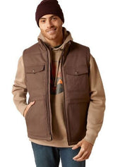 Ariat Mens Grizzly Canvas Vest