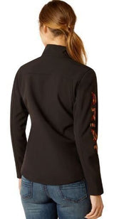 Ariat Womens New Team Softshell Jacket Black Mirage