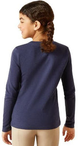 Ariat Girls LOVE Tee Navy Heather