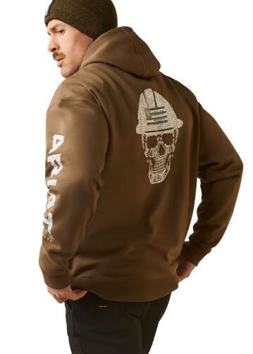 Ariat Mens Rebar Roughneck Pullover Hoodie