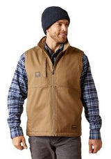 Ariat Mens Rebar Duracanvas Vest Field Khaki