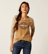 Ariat Womens Tucson BaseBall Long Sleeve Tee