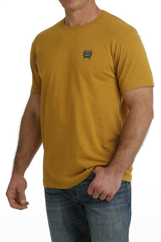 Cinch Mens S41 Western Denim Gold Tee