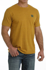 Cinch Mens S41 Western Denim Gold Tee