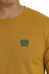 Cinch Mens S41 Western Denim Gold Tee