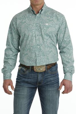 Cinch Mens S41 Paisley Print Shirt