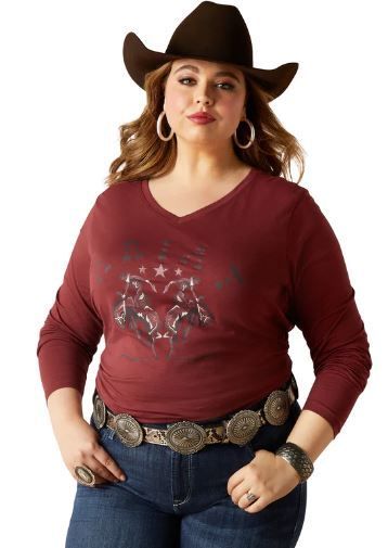 Ariat Womens Rodeo Longsleeve TShirt