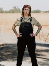 Green Hip Womens Overalls