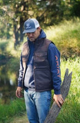 Ariat Mens Grizzly Canvas Vest