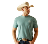 Ariat Mens Heritage Circle Tee Blue