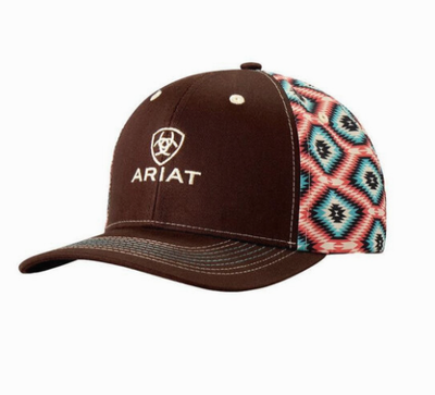 Ariat Ladies Aztec Brown Cap