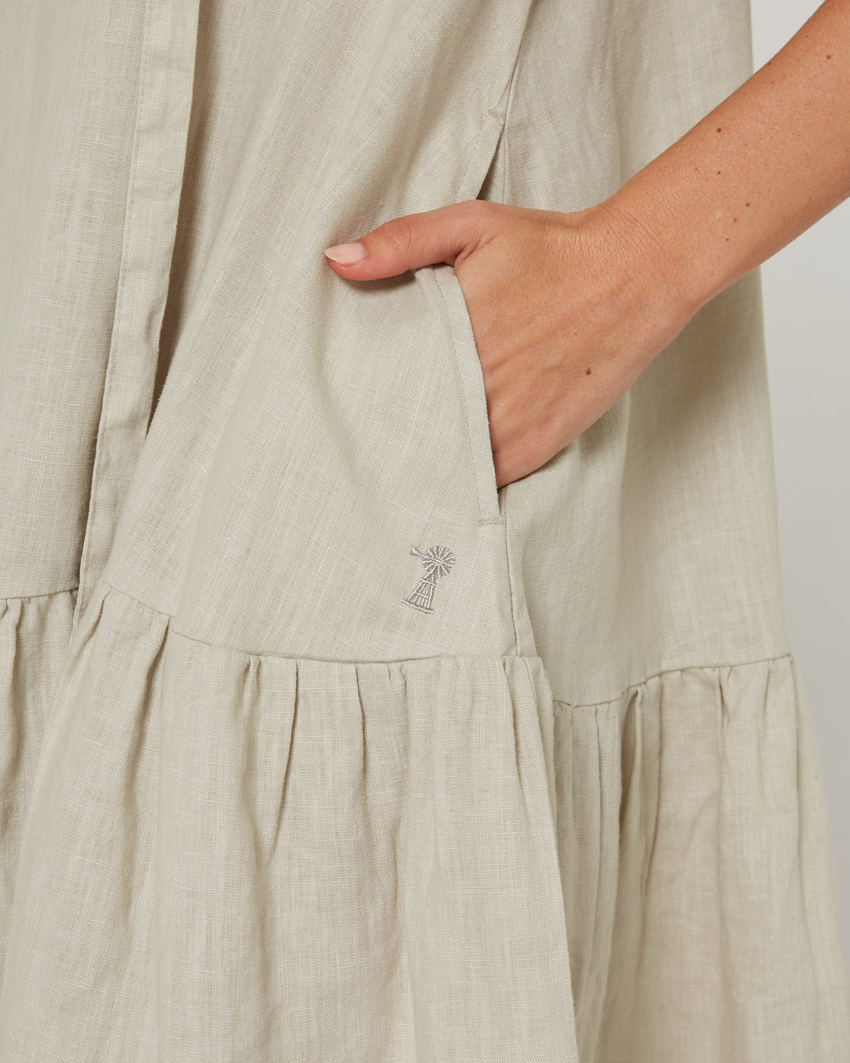 Pilbara Womens Linen Dress