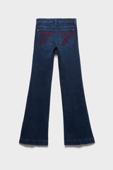7 For All Mankind Womens Dojo 34Leg Jean Shadowleaf