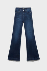 7 For All Mankind Womens Dojo 34Leg Jean Shadowleaf