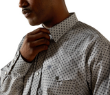 Ariat Mens Wrinkle Free Edward Snap Button LS Shirt