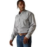 Ariat Mens Wrinkle Free Edward Snap Button LS Shirt