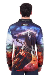 Bullzye SS27 Mens Eben LS Fishing Top