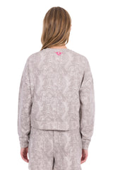 Bullzye SS26 Womens Lotti Crop Sweat Top