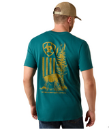 Ariat SS27 Mens Bison Wander Flag Tee