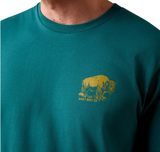 Ariat SS27 Mens Bison Wander Flag Tee