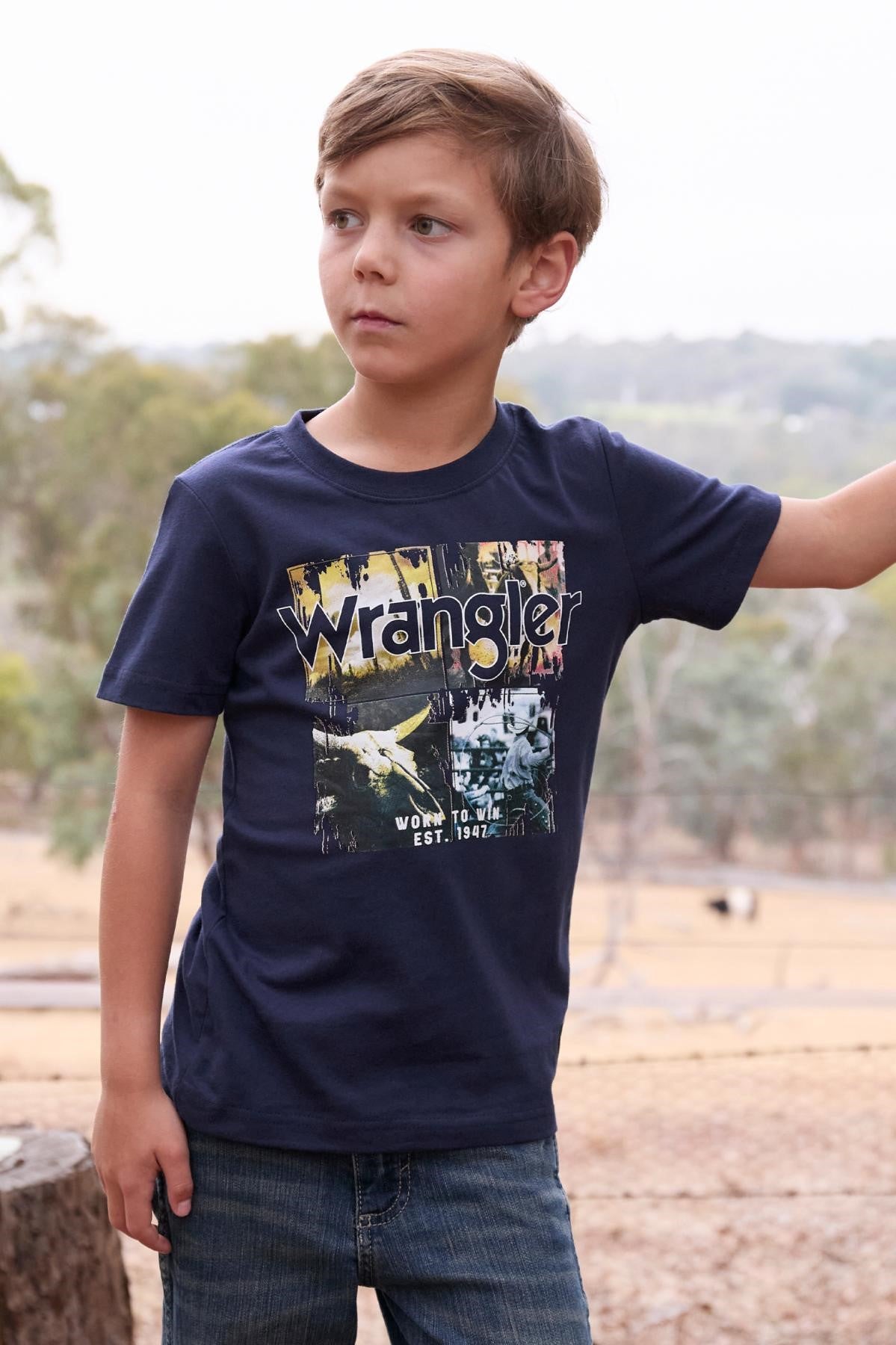 Wrangler SS25 Boys Luis TShirt