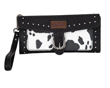 Wrangler Cow Print Wallet