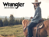 Wrangler Womens Ultimate Riding Jean Q Baby Dark Blue 32' Leg