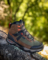 Ariat AW26 Mens Traverse Mid H20 Brown Bark/Evergreen