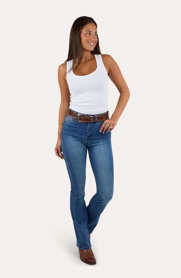 Ringers Western AW26 Womens Penny Rodeo BootCut Jean Vintage Wash