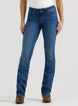Wrangler AW26 Womens Mae Mid Rise Boot Cut Jean Nadia
