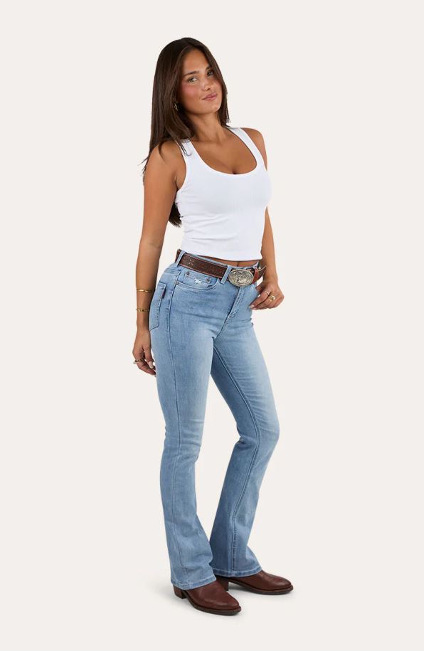 Ringers Western AW26 Womens Penny Boot Cut Jean Light Blue