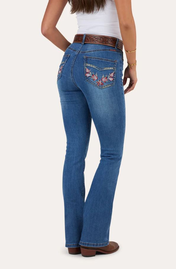 Ringers Western AW26 Womens Penny Rodeo BootCut Jean Vintage Wash