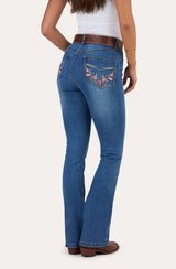 Ringers Western AW26 Womens Penny Rodeo BootCut Jean Vintage Wash