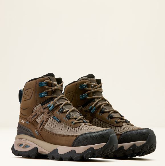 Ariat AW26 Womens Traverse Mid H20 Brown Bark