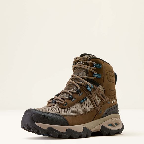 Ariat AW26 Womens Traverse Mid H20 Brown Bark
