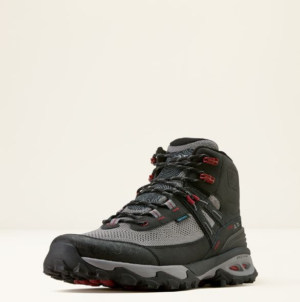 Ariat AW26 Mens Traverse Mid H20 Black/Grey