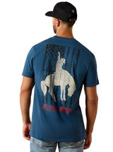 Ariat SS27 Mens Flag Bronco TShirt