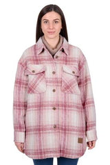 Dux-Bak AW26 Womens Elk Overshirt Pink