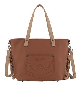 Wrangler AW26 Indiana Fringe Tote Bag
