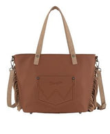 Wrangler AW26 Indiana Fringe Tote Bag