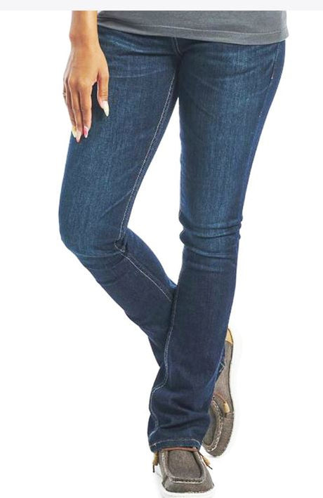 Justin Womens A2 1879 Boot Cut Jean Dark Vintage