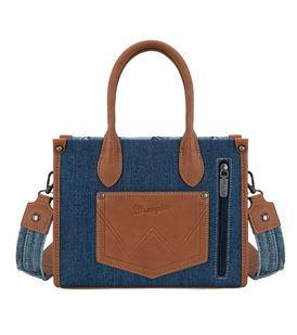 Wrangler AW26 Denim Patchwork Crossbody Bag