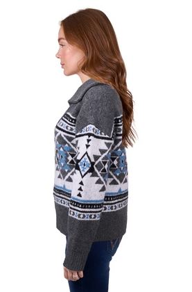 Wrangler AW25 Womens Angie 1/4 Zip Jumper