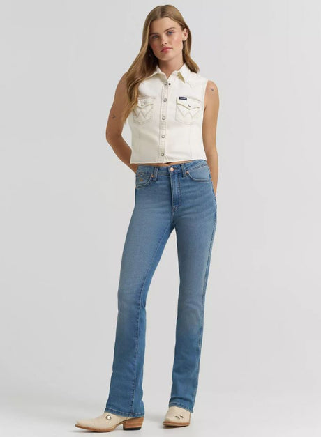Wrangler x Lainey Wilson SS26 Boot Hugger Wrangler Blue