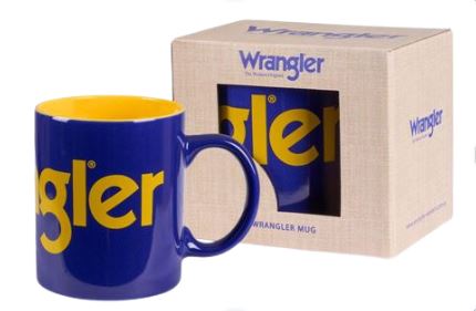 Wrangler Logo Mug