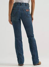 Wrangler Womens Retro Bailey High Rise Boot Cut Jean 32Leg