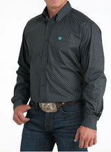 Cinch S53 Mens Classic Fit Charcoal Shirt